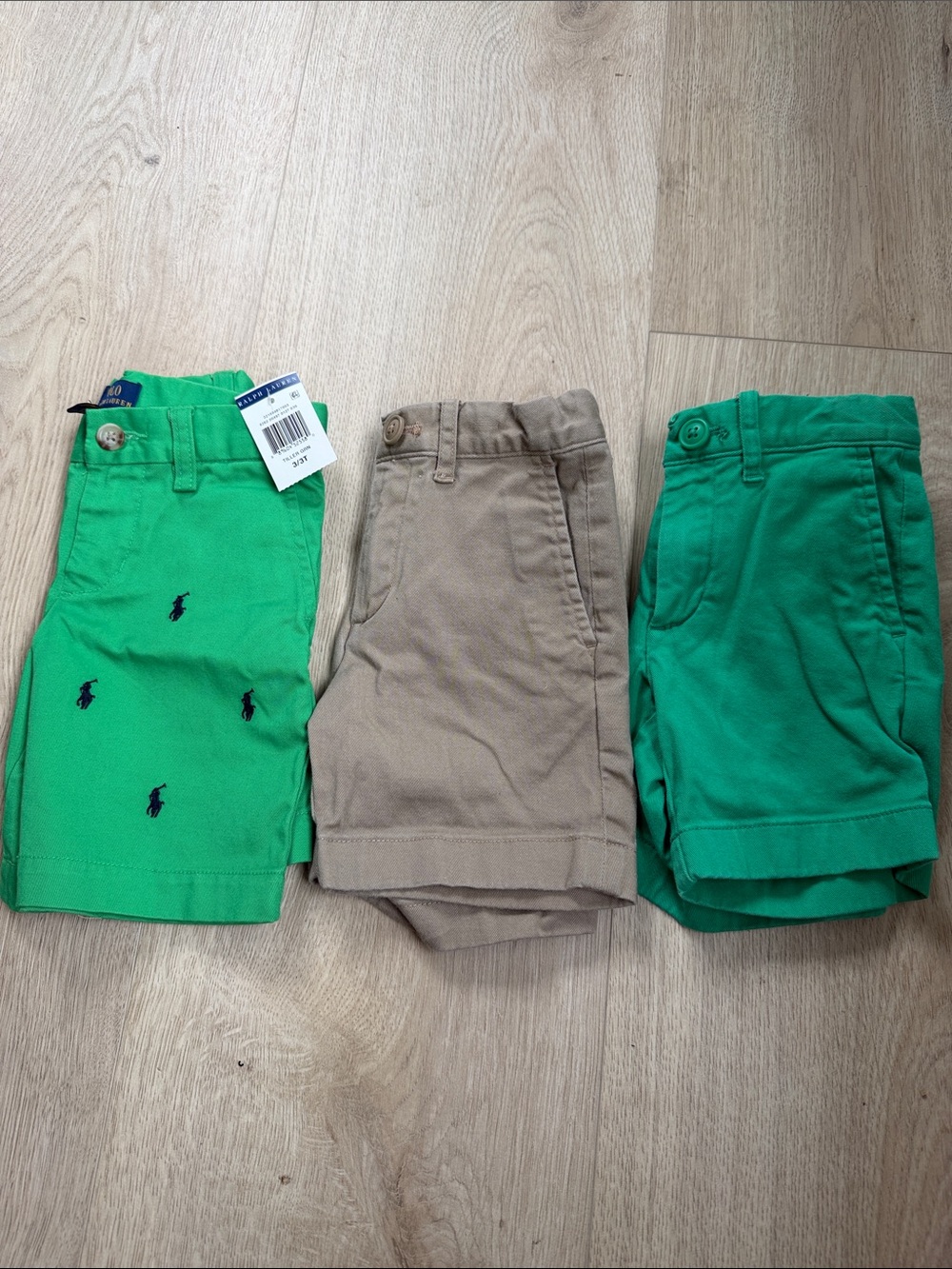 Polo by Ralph and Crewcuts 3T short set